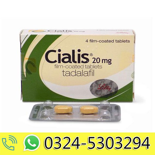 Cialis 20mg 10 Tablets Pack 