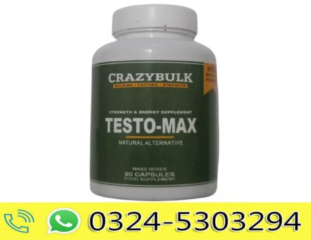Crazybulk Testo Max Price in Pakistan|Anabolic Steroids